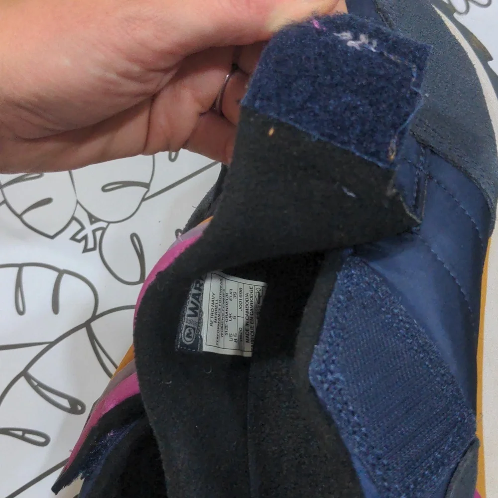 Merrell Retro Navy Performance Sneakers - Picture 5 of 7